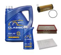 FEBI BILSTEIN Controllo set 6L MANNOL Classic 10W-40 per VW Passat Variant