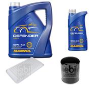 Febi BILSTEIN Controllo Set 6L mannol Defender 10W-40 per Mazda MX-5 III Nc