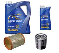 FEBI BILSTEIN Controllo Set 6L MANNOL Defender 10W-40 Per Peugeot 106 II