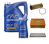 FEBI BILSTEIN Controllo Set 6L MANNOL Defender 10W-40 Per VW Passat Variant