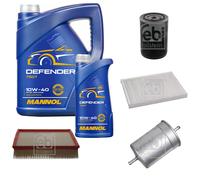 FEBI BILSTEIN Controllo Set 6L MANNOL Defender 10W-40 Per VW Passat Variant