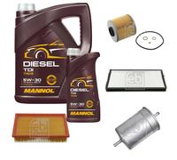 Febi BILSTEIN Controllo Set 6L mannol Diesel Tdi 5W-30 per BMW 5er E34 518i
