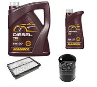 FEBI BILSTEIN Controllo Set 6L MANNOL Diesel TDI 5W-30 Per Hyundai Tucson JM