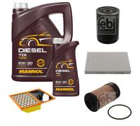 FEBI BILSTEIN Controllo Set 6L MANNOL Diesel TDI 5W-30 Per Iveco Daily V