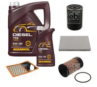 Febi BILSTEIN Controllo Set 6L mannol Diesel Tdi 5W-30 per Iveco Quotidiano V.V