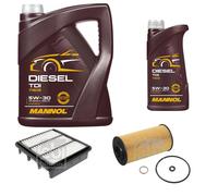 FEBI BILSTEIN Controllo Set 6L MANNOL Diesel TDI 5W-30 Per KIA Cee'D SW ED