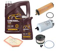 FEBI BILSTEIN Controllo Set 6L MANNOL Diesel TDI 5W-30 Per Mercedes-Benz GLA