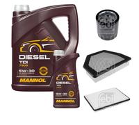 FEBI BILSTEIN Controllo Set 6L MANNOL Diesel TDI 5W-30 Per Opel Antara L07
