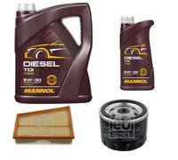 Febi BILSTEIN Controllo Set 6L mannol Diesel Tdi 5W-30 per Renault Gran