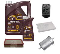 FEBI BILSTEIN Controllo set 6L MANNOL Diesel TDI 5W-30 per VW Passat Variant