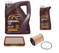 FEBI BILSTEIN Controllo set 6L MANNOL Diesel TDI 5W-30 per VW Passat Variant