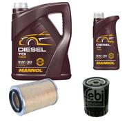 FEBI BILSTEIN Controllo Set 6L MANNOL Diesel TDI 5W-30 Per VW Transporter IV
