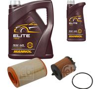 FEBI BILSTEIN Controllo Set 6L MANNOL Elite 5W-40 Per Alfa Romeo Spider 939