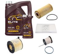 Febi BILSTEIN Controllo Set 6L mannol Elite 5W-40 per Audi A5 Cabriolet F57