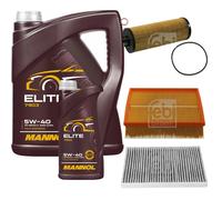 FEBI BILSTEIN Controllo Set 6L MANNOL Elite 5W-40 Per Audi A6 Avant 4B C5