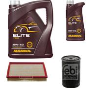 FEBI BILSTEIN Controllo Set 6L MANNOL Elite 5W-40 Per Audi Cabriolet 8G7 B4