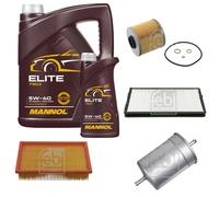 FEBI BILSTEIN Controllo Set 6L MANNOL Elite 5W-40 Per BMW 5 Serie E34 518I