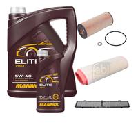 Febi BILSTEIN Controllo Set 6L mannol Elite 5W-40 per BMW Serie 1er E87