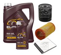 FEBI BILSTEIN Controllo Set 6L MANNOL Elite 5W-40 Per Citroën Berlingo