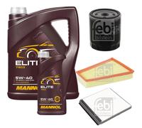 FEBI BILSTEIN Controllo Set 6L MANNOL Elite 5W-40 Per Citroën Berlingo