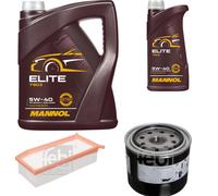 FEBI BILSTEIN Controllo Set 6L MANNOL Elite 5W-40 Per Dacia Dokker KE_ 1.6