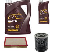 Febi BILSTEIN Controllo Set 6L mannol Elite 5W-40 per di Audi Cabriolet 8G7