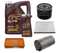 Febi BILSTEIN Controllo Set 6L mannol Elite 5W-40 per Fiat Stilo Multi Wagon