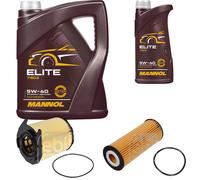 FEBI BILSTEIN Controllo set 6L MANNOL Elite 5W-40 per Mercedes-Benz classe A