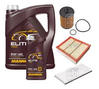FEBI BILSTEIN Controllo set 6L MANNOL Elite 5W-40 per Mercedes-Benz classe A