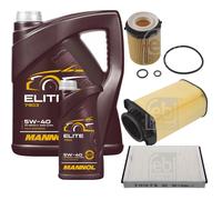 FEBI BILSTEIN Controllo set 6L MANNOL Elite 5W-40 per Mercedes-Benz classe C