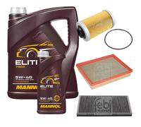 FEBI BILSTEIN Controllo set 6L MANNOL Elite 5W-40 per Opel Vectra C Caravan