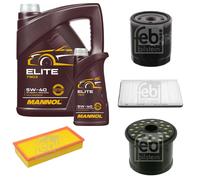 FEBI BILSTEIN Controllo Set 6L MANNOL Elite 5W-40 Per Peugeot 406 8B 1.9 TD