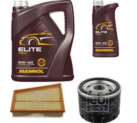FEBI BILSTEIN Controllo Set 6L MANNOL Elite 5W-40 Per Renault Scénic II