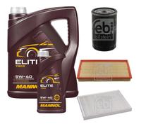 FEBI BILSTEIN Controllo Set 6L MANNOL Elite 5W-40 Per Seat Toledo II 1M2 1.6