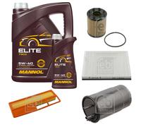 Febi BILSTEIN Controllo Set 6L mannol Elite Di 5W-40 per Fiat Doblo Cargo