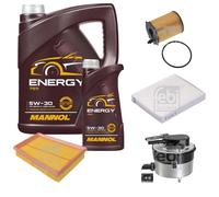 Febi BILSTEIN Controllo Set 6L mannol Energia 5W-30 per Ford Fiesta V di Van