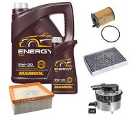 Febi BILSTEIN Controllo Set 6L mannol Energia 5W-30 per Ford Fiesta VI