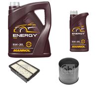 Febi BILSTEIN Controllo Set 6L mannol Energia 5W-30 per Hyundai i30 Coupe