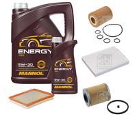 Febi BILSTEIN Controllo Set 6L mannol Energia 5W-30 per Opel Astra H Roulette