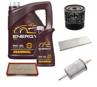Febi BILSTEIN Controllo Set 6L mannol Energia 5W-30 per Opel Vectra B.