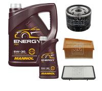 Febi BILSTEIN Controllo Set 6L mannol Energia 5W-30 per Opel Vivaro Furgonato