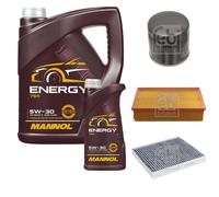 Febi BILSTEIN Controllo Set 6L mannol Energia 5W-30 per Per VW Golf Sportsvan