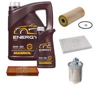 Febi BILSTEIN Controllo Set 6L mannol Energia 5W-30 per VW Caddy II Cassette