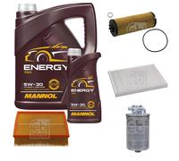 FEBI BILSTEIN Controllo set 6L MANNOL Energia 5W-30 per VW Passat Variant 3B 6