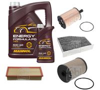 Febi BILSTEIN Controllo Set 6L mannol Energia Formula Pd 5W-40 per VW Golf (VI)