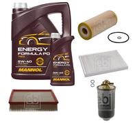 FEBI BILSTEIN Controllo set 6L MANNOL Energia Formula PD 5W-40 per VW Passat