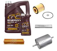 FEBI BILSTEIN Controllo set 6L MANNOL Energia Ultra JP 5W-20 per Ford Mondeo