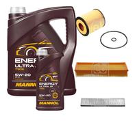 FEBI BILSTEIN Controllo set 6L MANNOL Energia Ultra JP 5W-20 per Ford Mondeo