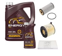 FEBI BILSTEIN Controllo Set 6L MANNOL Energy 5W-30 Per Audi A4 Avant 8W5 B9