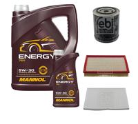 FEBI BILSTEIN Controllo Set 6L MANNOL Energy 5W-30 per Audi A6 2.6 2.8